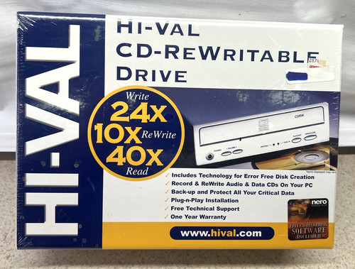 Val rewriteable drive - hi-val,