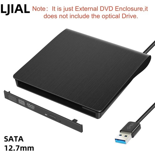Slim external dvd drive - rw,